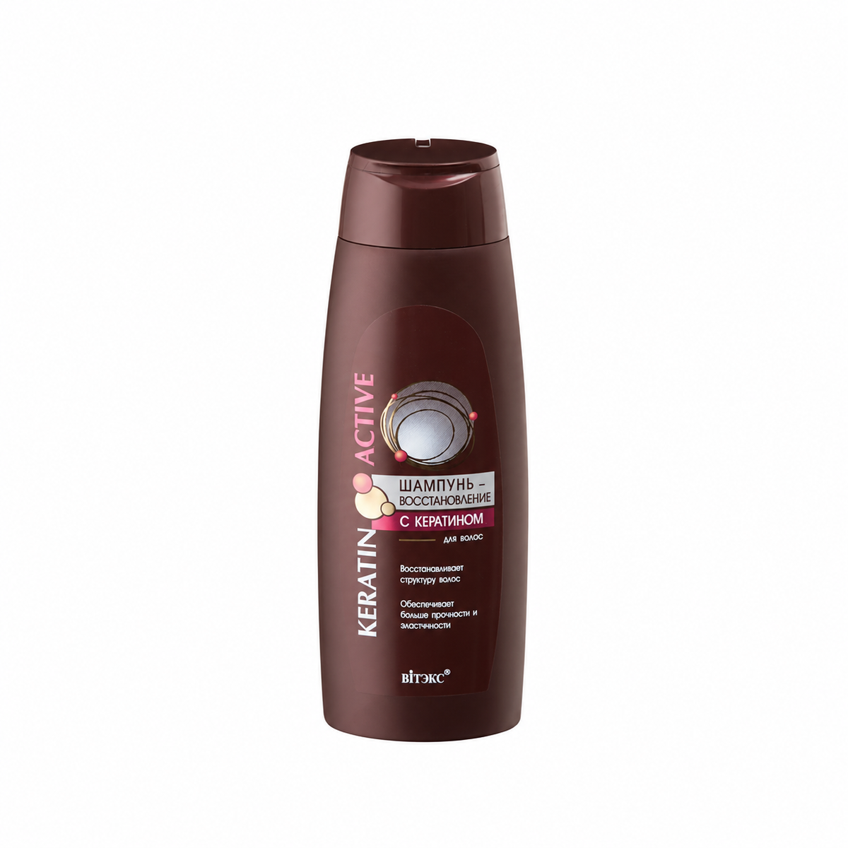 Bielita KERATIN ACTIVE — шампунь «Кератиновое восстановление» 400 ml